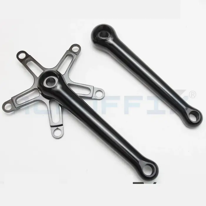 Aceoffix 130BCD pédalier rétro vélo ultraléger 14 16 20 pouces manivelle de vélo pliante pour brompt