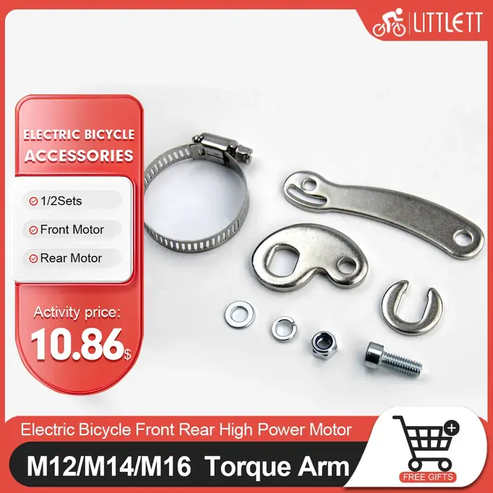 Accessoire de bras de couple de vélo électrique M12/M14/M16