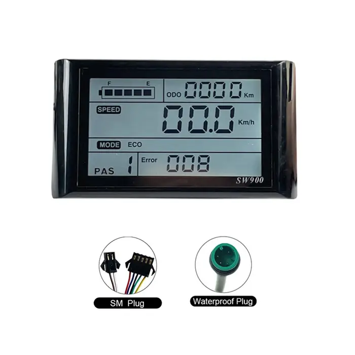 Scooter électrique LCD affichage compteur panneau de commande 5pin 24/36/48V e-bike vélo liquide cristal LCD Instrument