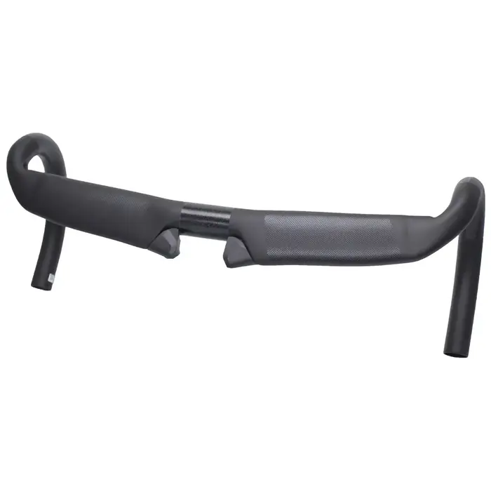 Guidon de câblage interne pour vélo de route Vitchey entièrement en carbone. Finition en surface : diamètre mat 31