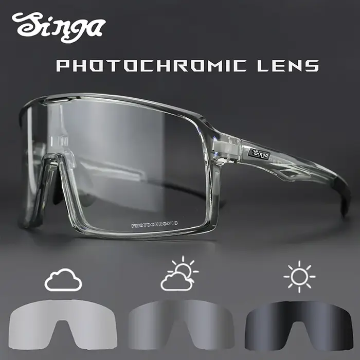 Lunettes de cyclisme photochromiques