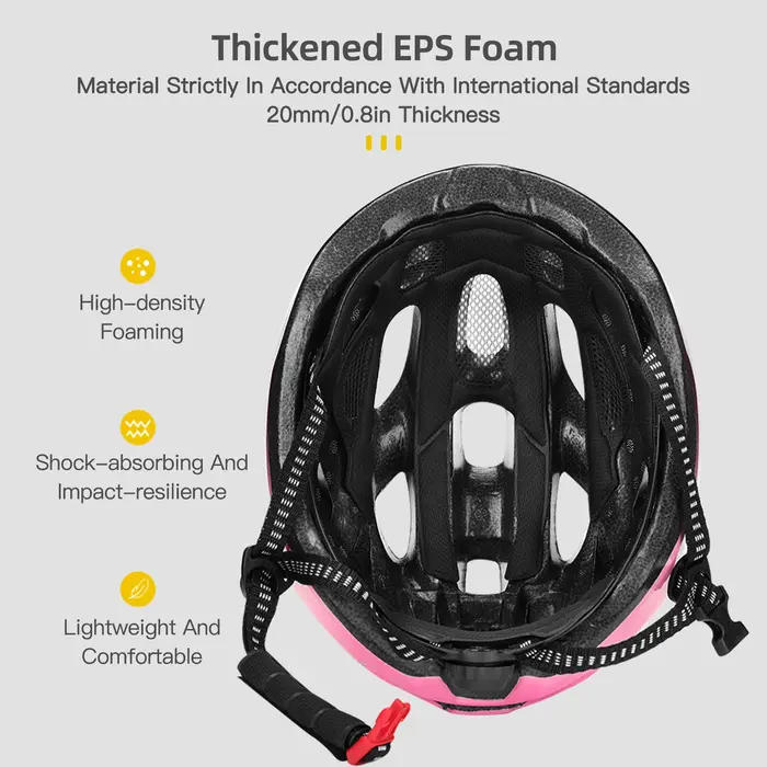 Casques de vélo avec feu arrière LED pour femmes