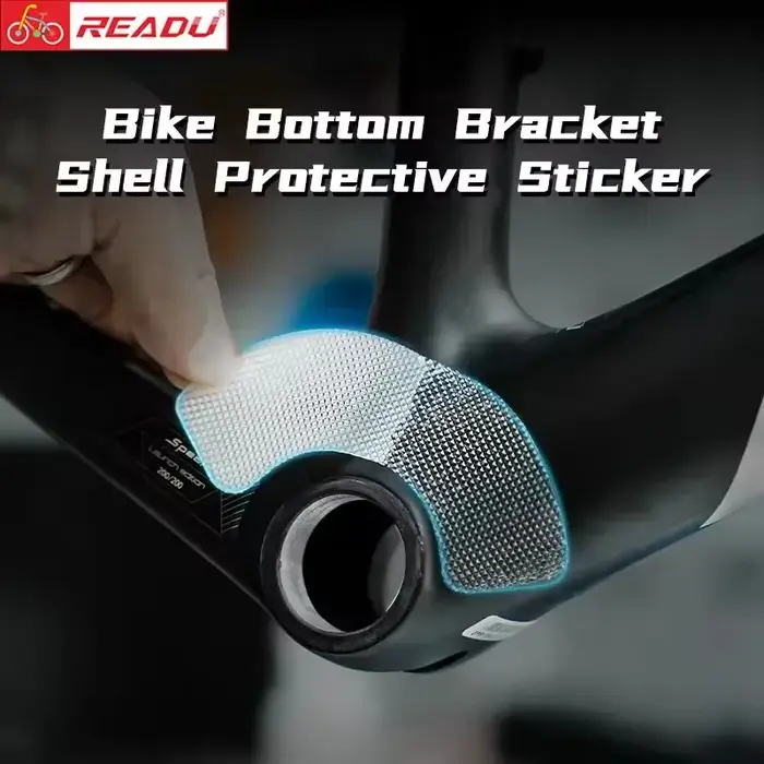 Autocollant de protection de coque de support inférieur de vélo en TPU résistant aux rayures pour cadre de vélo multicolore style sport et extérieur