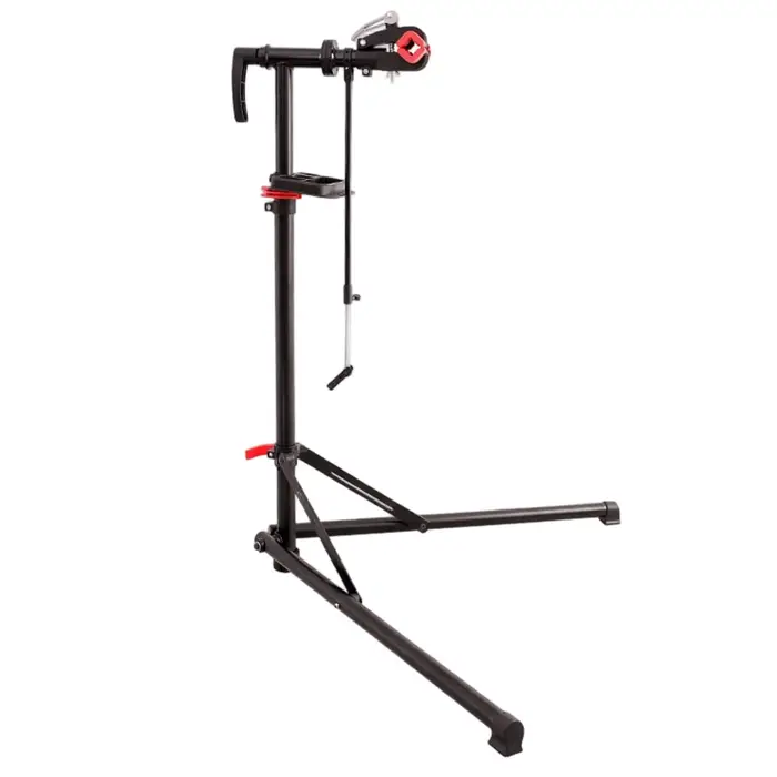 Support de réparation de vélo robuste pour la maintenance des vélos à domicile, dans le garage, l'atelier, le sous-sol, l'appartement, l'intérieur, l'extérieur