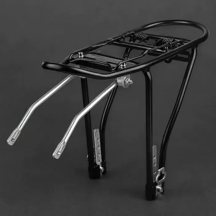 Porte-bagages arrière pliable et réglable pour vélo