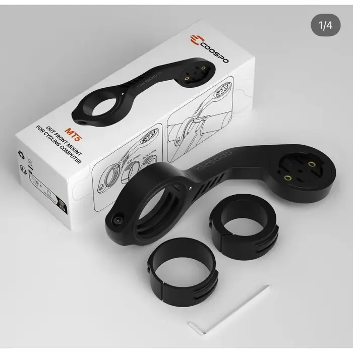 Ordinateur de vélo sans fil GPS MT5 COOSPO CS300, compteur de vitesse et odomètre 2,6 pouces, synchr