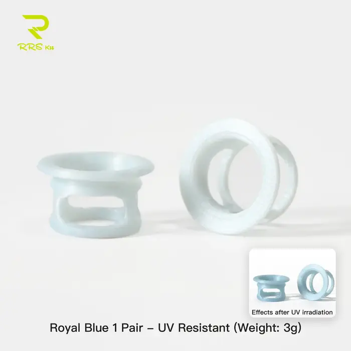Rrskit guidon de vélo 3D imprimé bouchon d'extrémité lumineux Noctilucent barres de chute