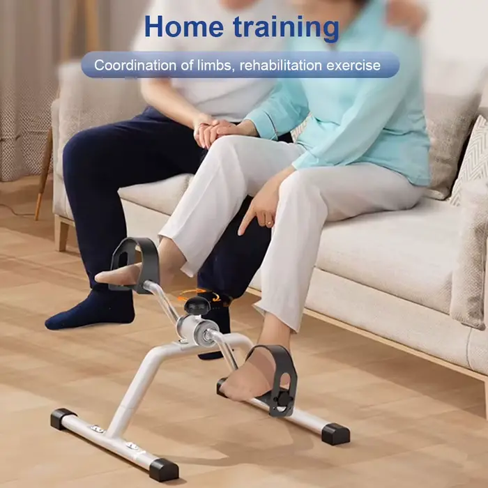 Vélo pliable portable sous le bureau avec résistance réglable