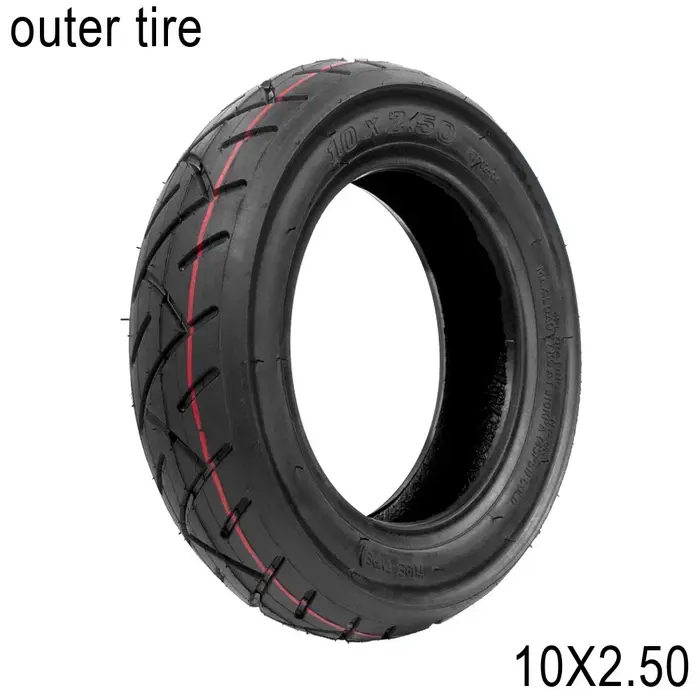 Pneu de trottinette 10 pouces 80/65-6 255x80 pour Inokim Oxo