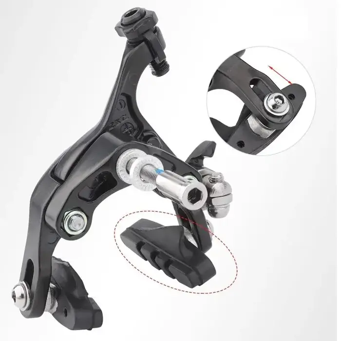 Freins de vélo de route 47-57mm étriers de frein avant arrière C étrier de traction en alliage d'aluminium