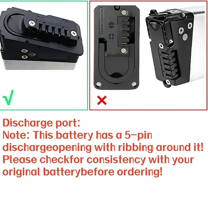 Batterie de vélo électrique 36V pour ADO A20 A20F MATE City BIKE Fiido M1