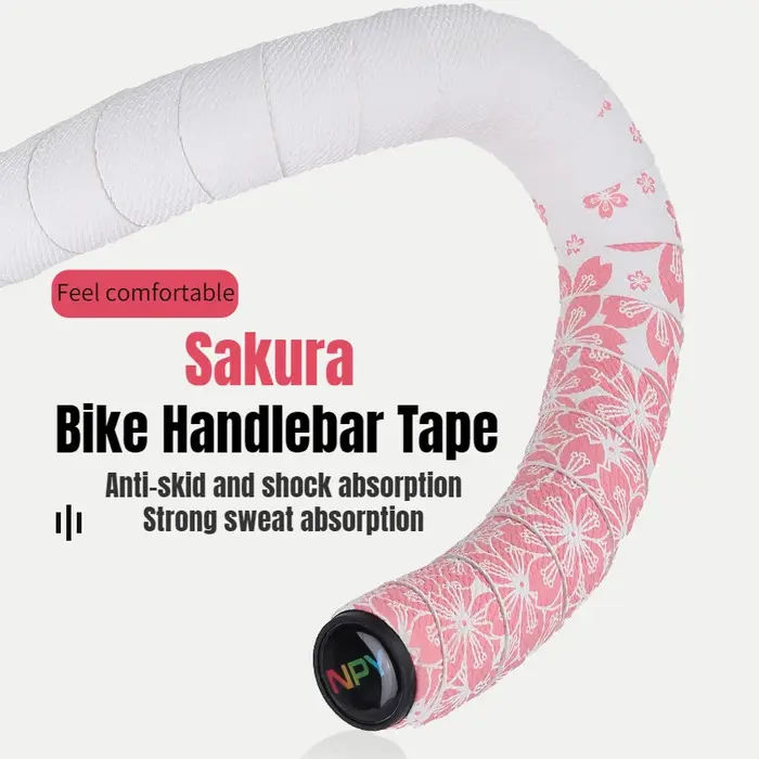 Ruban antidérapant pour guidon de vélo de route Sakura