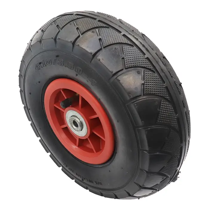 Pneus de scooter à roulement fluide 4.10/3.50-4, kit de roues en caoutchouc premium pour une mobilit