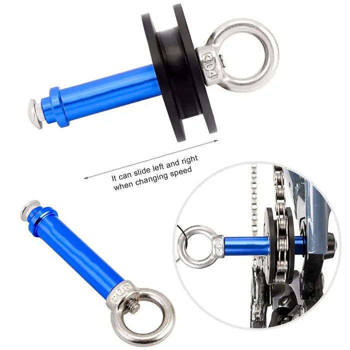 Rouleau de support de maintien de chaîne de vélo de route