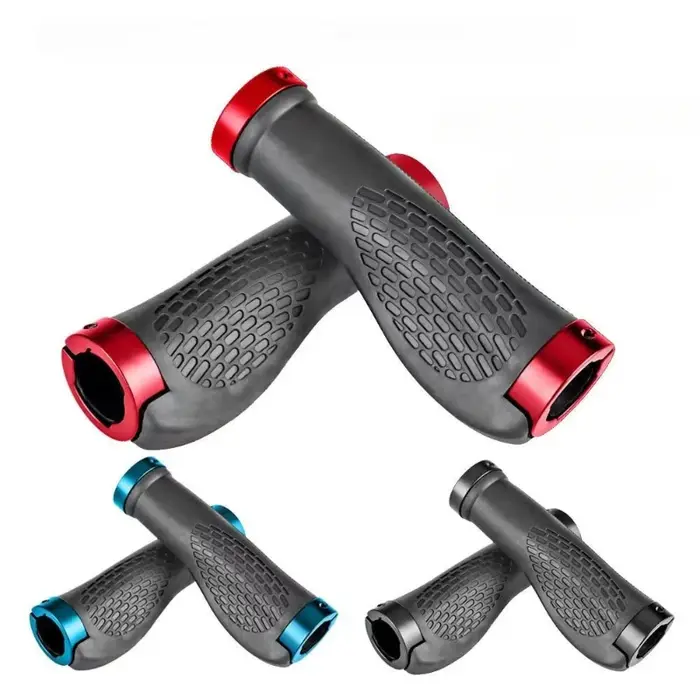 Poignées de guidon de vélo antidérapantes en Silicone
