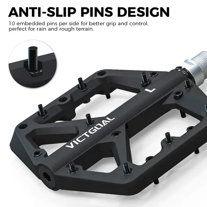 VICTGOAL DU pédales de vélo en Nylon portant