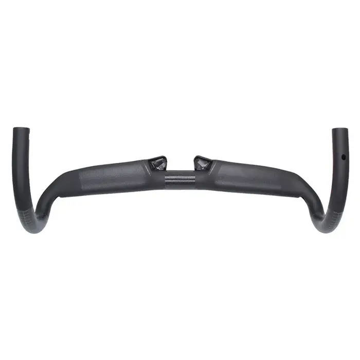 Guidon de câblage interne pour vélo de route Vitchey entièrement en carbone. Finition en surface : diamètre mat 31
