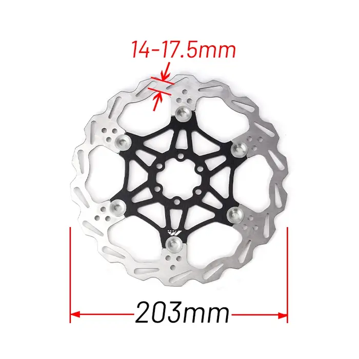 MANA – frein à disque flottant de vélo à 6 boulons