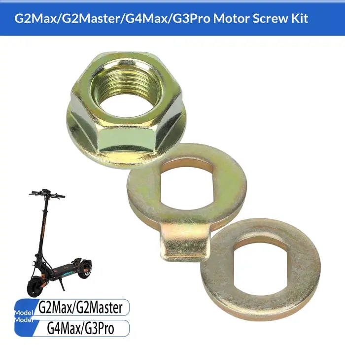 Vis de moteur de Scooter électrique pour Kukirin G2Max/Master/G3Pro/G4Max, vis de fixation avec join