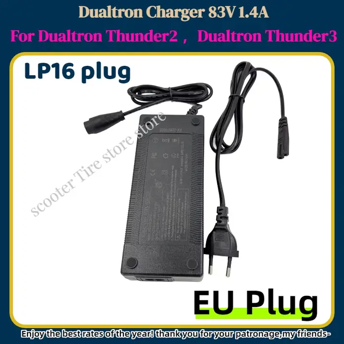 Chargeur Original Minimotors Dualtron 83V 1.5A (Connecteur LP) pour trottinettes électriques Dualtro