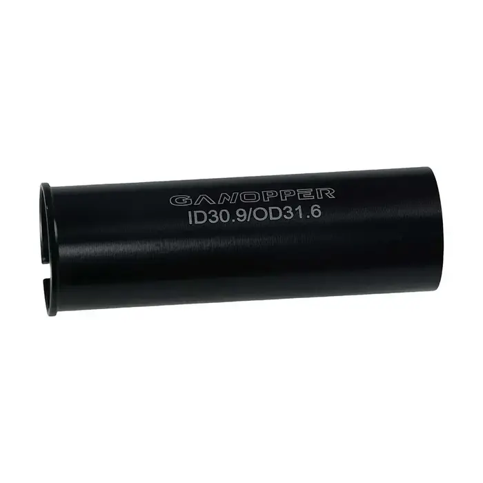 Adaptateur de tube de tige de selle en alliage d'aluminium pour vélo de montagne avec manchon de réduction et 17 coloris personnalisables