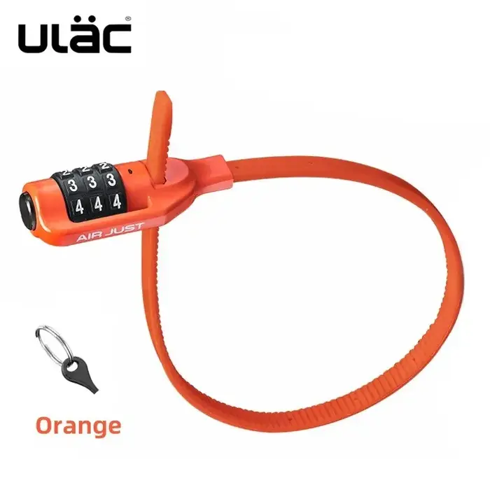 ULAC-Serrure antivol en alliage de zinc à 3 chiffres pour vélo de route et VTT, mini verrou de sécur