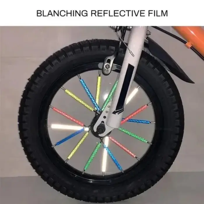 Clips de réflecteur de rayons de vélo