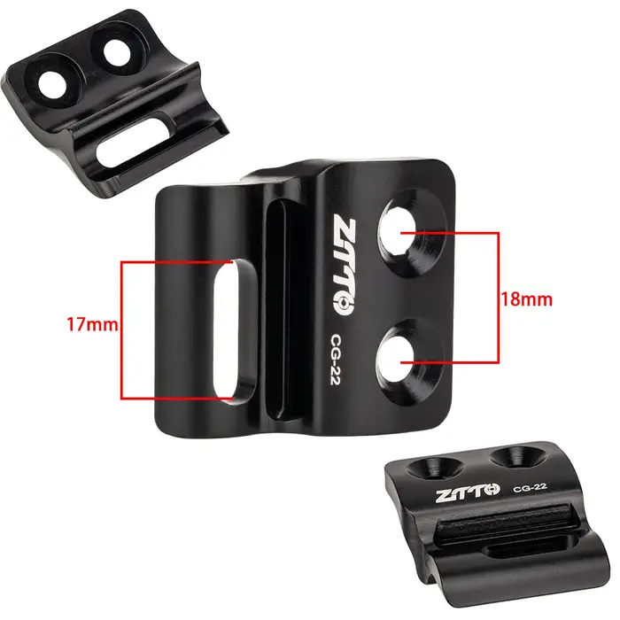 ZTTO Adaptateur de guide-chaîne pour dérailleur avant à fixation directe (Braze-on) pour vélos de route et gravel