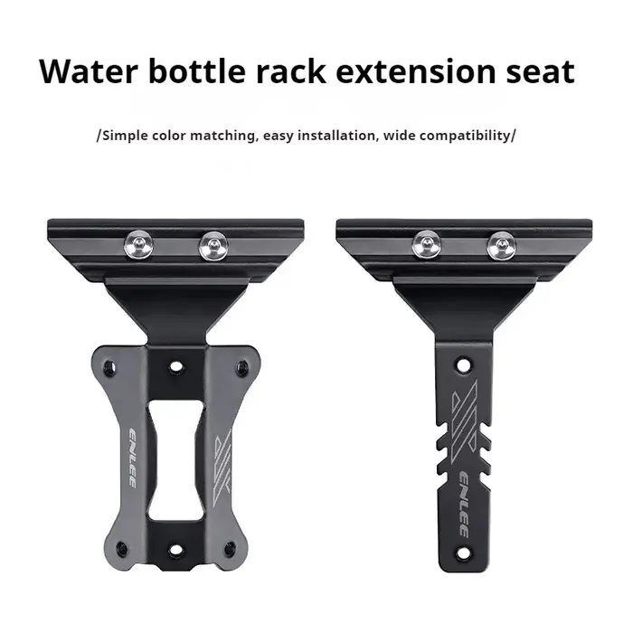 Extension de bouteille d'eau en alliage d'aluminium pour vélo