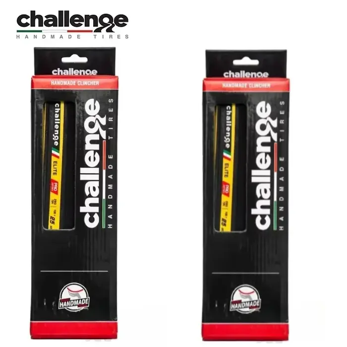 Pneu de vélo de route Italy Made Challenge Elite 700x25C 260TPI anti-crevaison 700C