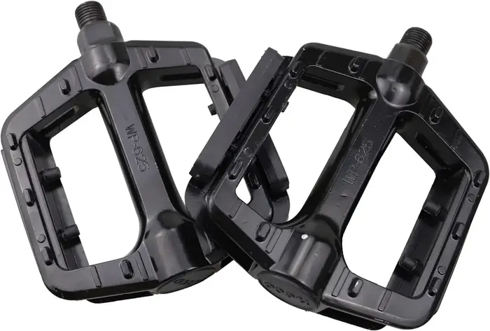Pédales de vélo ZUKKA NECO 1/2 pouce, antidérapantes, robustes, en alliage d'aluminium, pour vélo en
