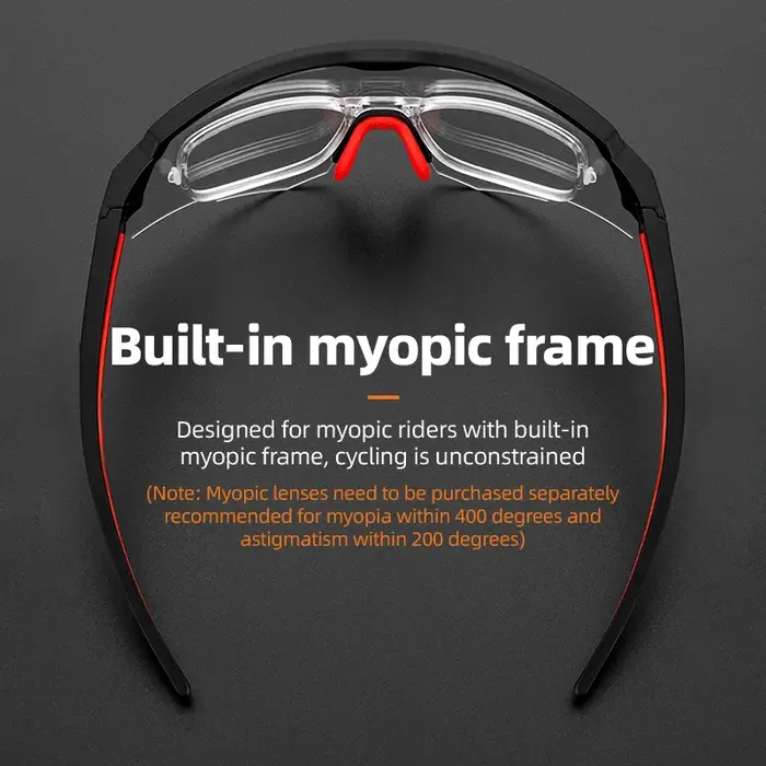 ROCKBROS lunettes de vélo photochromiques anti-buée UV400 Protection solaire
