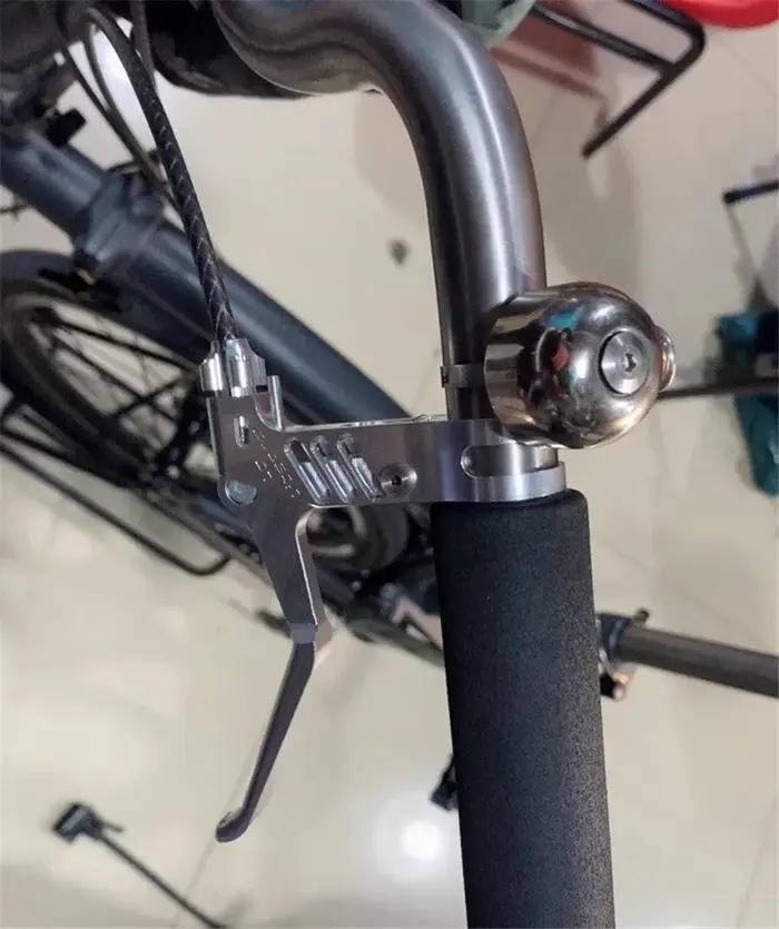 Levier de frein de vélo pliant en alliage d'aluminium