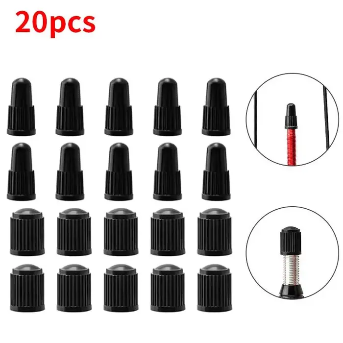 20PCS Capuchons de valve de pneu de vélo Presta Schrader