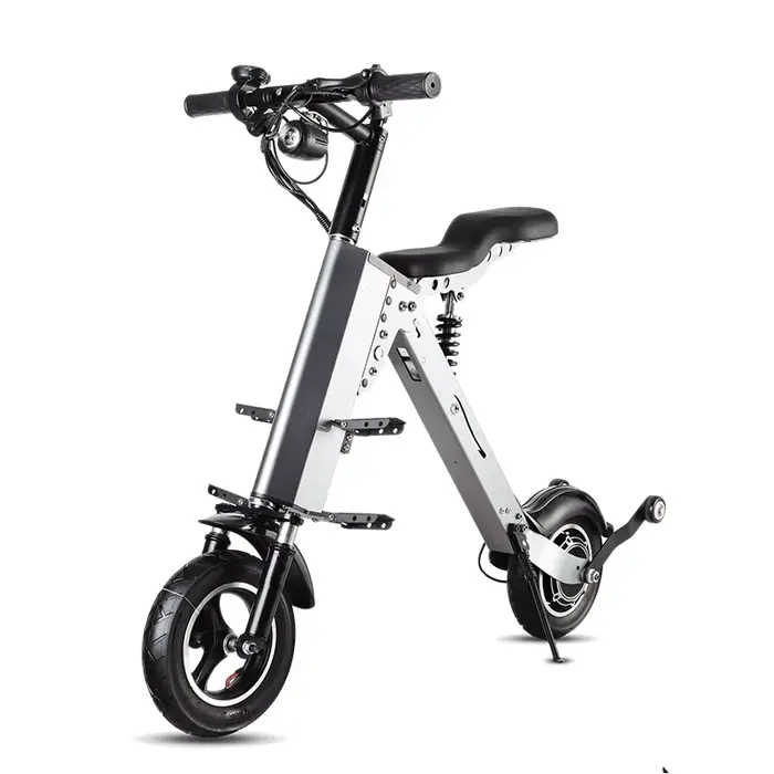 Nouveau Scooter électrique adulte pliant à 3 roues avec siège 36V 350W Tricycle électrique léger Por