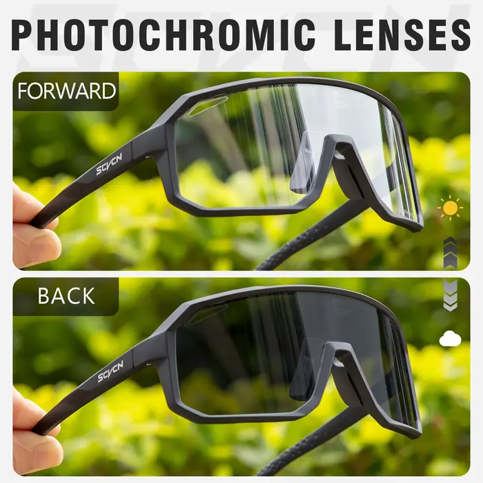 SCVCN lunettes de cyclisme photochromiques vélo