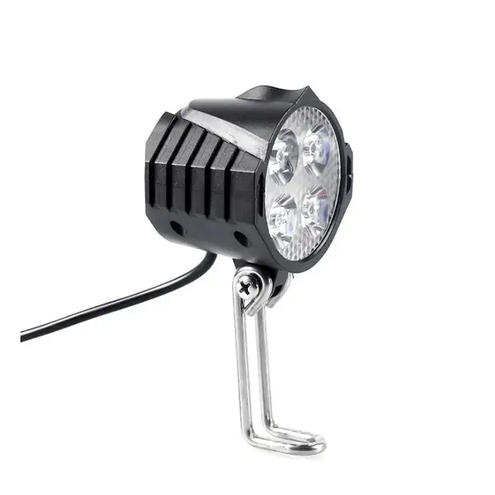 SZFJ Ebike E-Bike 36V 48V 60V 72V Vélo Électrique Lumière avec Klaxon Étanche IPtage sauna lumière klaxon ensemble avant sauna lumière 3W D-021
