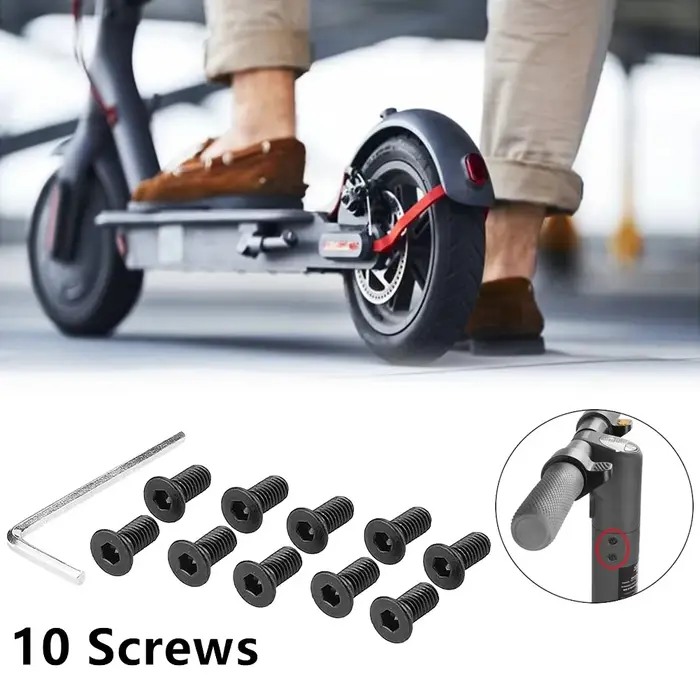 1 jeu de boulons de Scooter électrique pour Ninebot ES1 E ES4