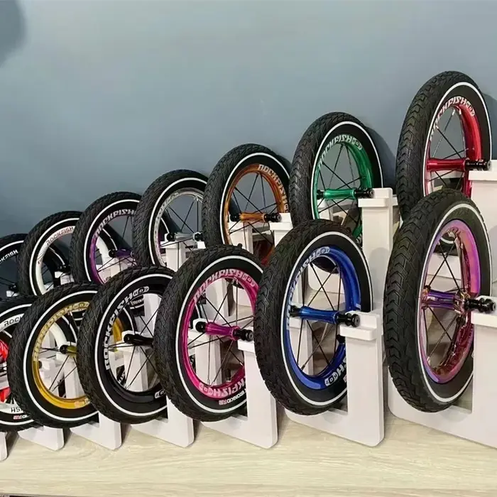 Rockfish – jeu de jantes de vélo en alliage d'aluminium K02, ensemble de roues de 12 pouces, de moyeu de roue de bicyclette coulissante
