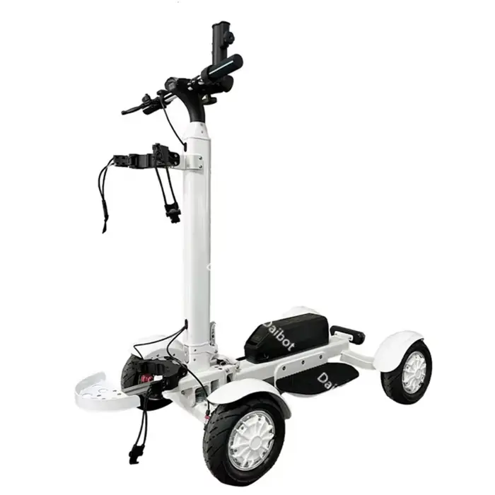 Trottinette électrique puissante et solide amovible avec chariot de Golf 4 roues Scooters électrique