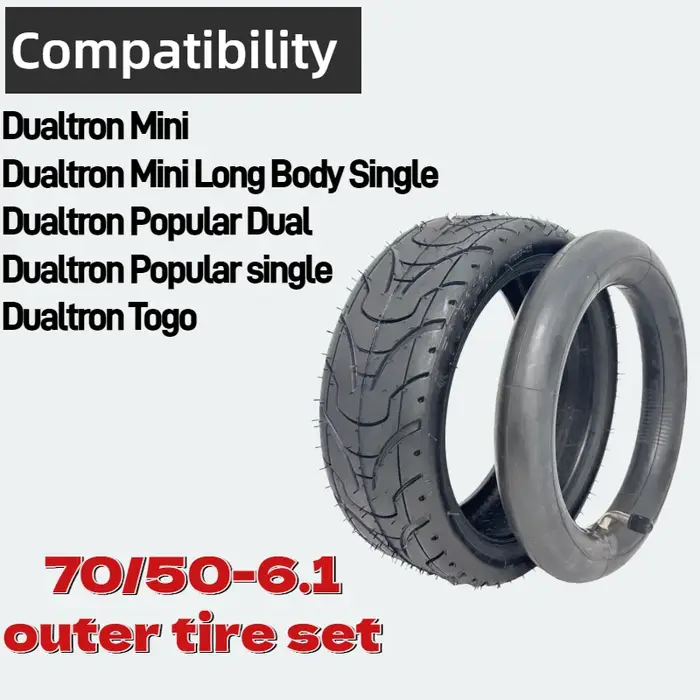 Ensemble de pneus extérieurs 70/50-6.1 pour MInimotors DT Mini Dualtron