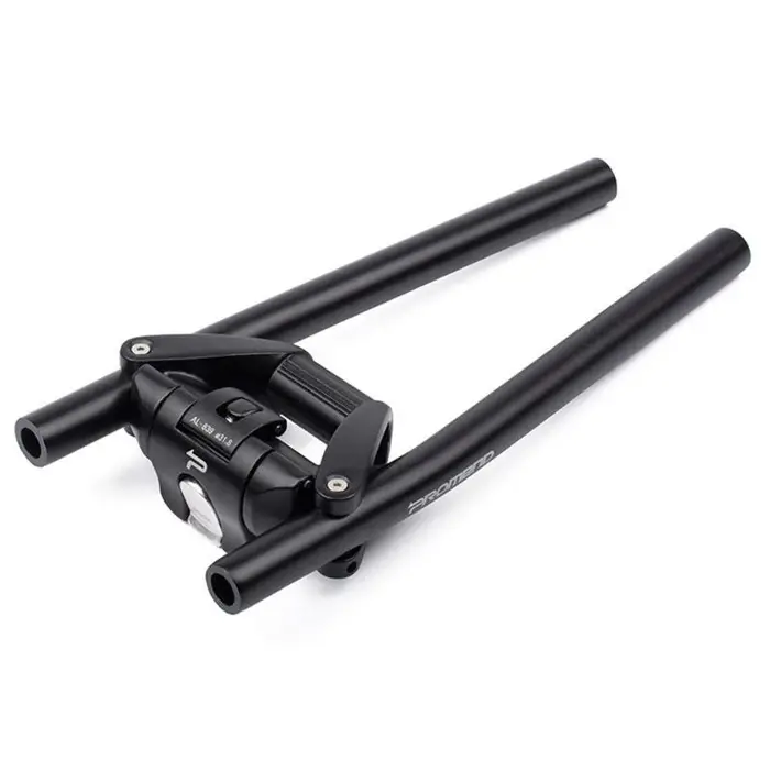 Guidon pliant vélo montagne, barre transversale vélo pliable en alliage d'aluminium, pièces cyclisme