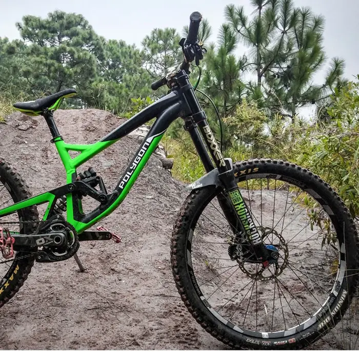 2 pièces ensemble garde-boue de vélo montagne carbone modèle