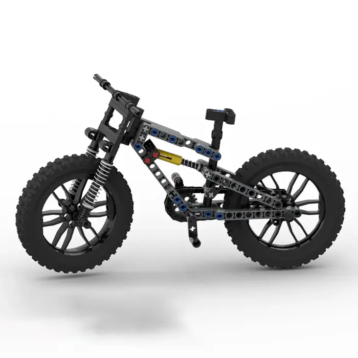 Blocs de vélo de montagne MOC avec bras amortisseur + chaîne