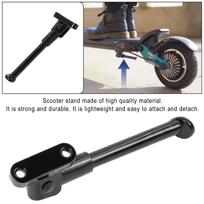 Béquille de stationnement 160 mm pour trottinette électrique VSETT 9 9+ – Pièce de rechange pour support de trottinette VSETT9 VSETT9+