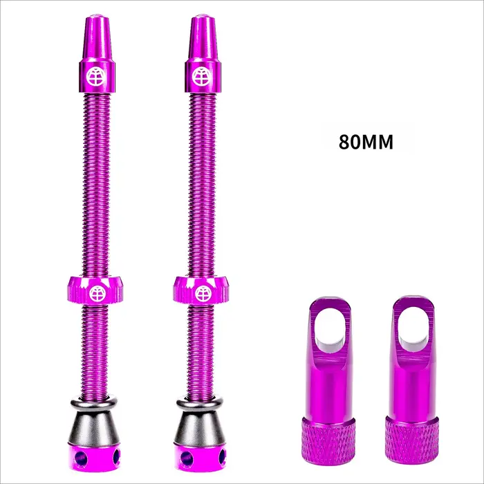 OFFBONDAGE vélo F/V Valve Tubeless vélo Presta Valve 45/65/80mm en alliage d'aluminium ultraléger Valve Air vtt vélo accessoires