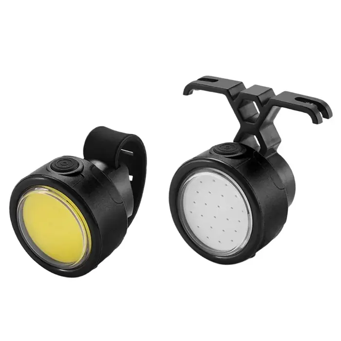 LED phare vélo avant lumières alimenté par batterie étanche
