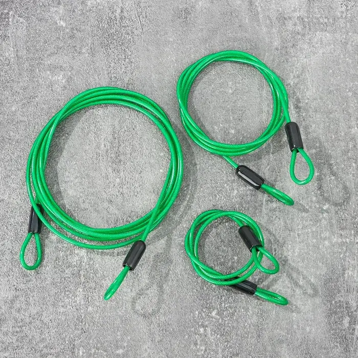 Câble de verrouillage de vélo 0.5/1/2M, solide, en acier, Anti-vol, accessoires de cyclisme