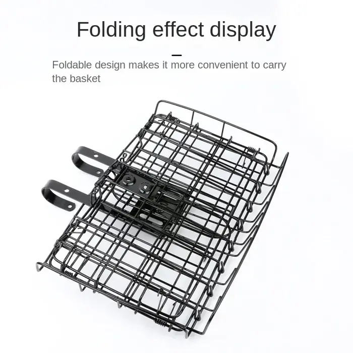 Panier de vélo pliable ultraléger