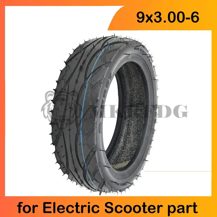 TUOVT 9x3.0-6 pneu sous vide 9 pouces 9x3.00-6 pneu Tubeless pour Scooter électrique, Mini pièces de
